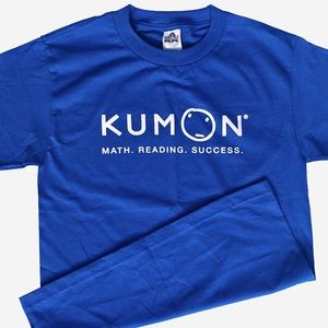 Kumon blue shirt